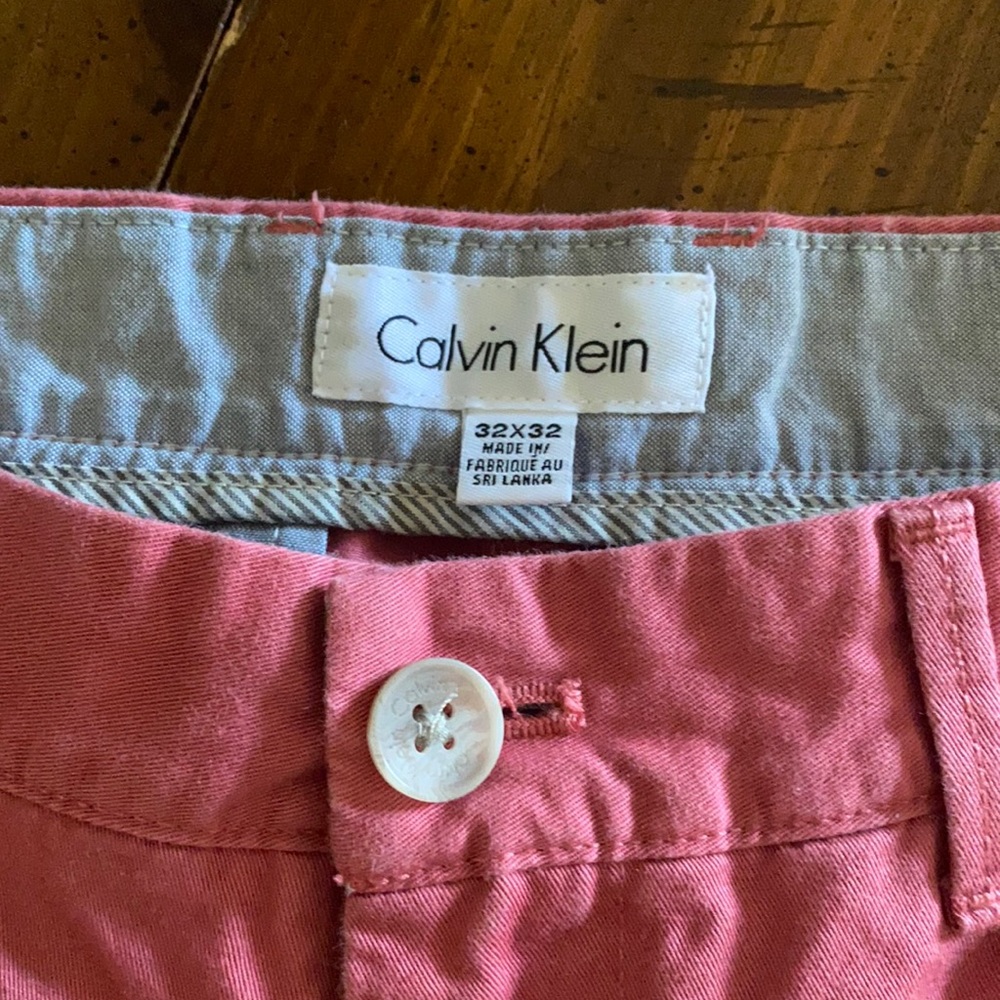 Calvin Klein salmon pants